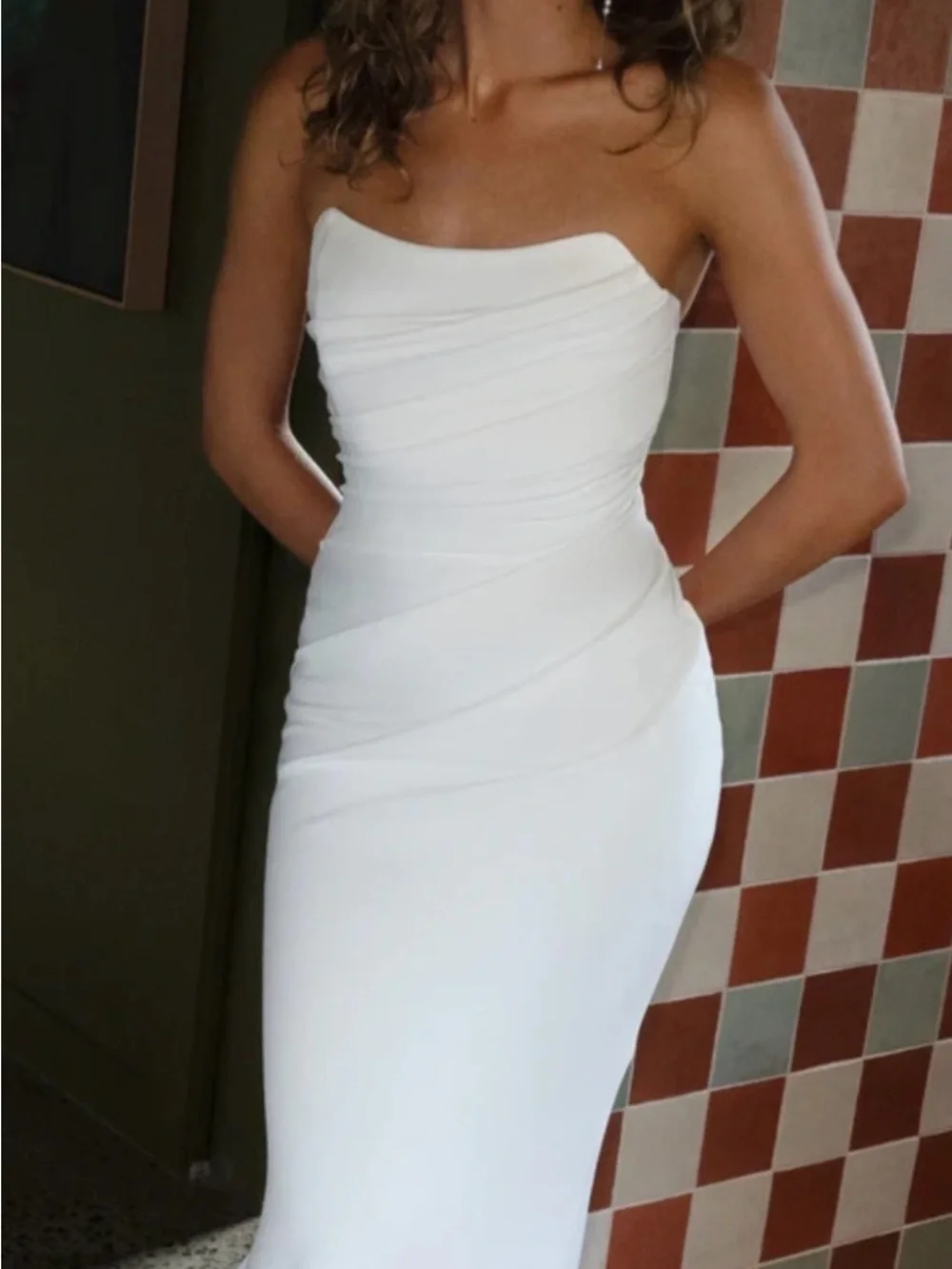 Grace Loves Lace Phoebe / Never Worn & Unaltered / Strapless Fit & Flare Gown - Picture 7 of 8